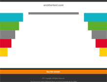 Tablet Screenshot of anothertest.com